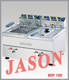 Bếp chiên nhúng đôi dùng điện