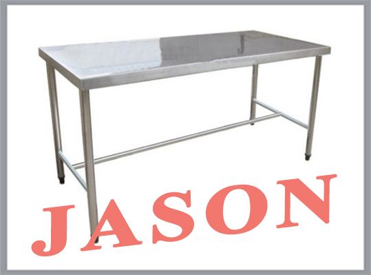 Bàn soạn chia đồ | Bàn inox 1 tầng