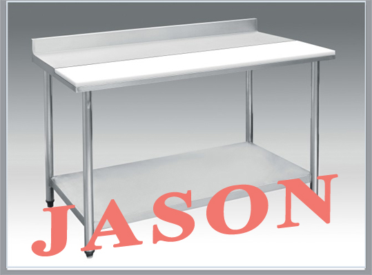 Bàn inox sơ chế kèm thớt nhựa