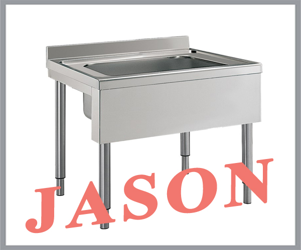 Chậu inox 1 hố có tấm chắn trước