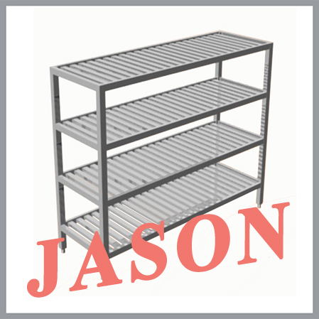 Kệ inox nan 4 tầng