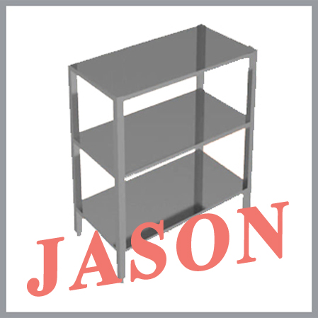 Kệ Inox phẳng 3 tầng | Kệ để đồ khô