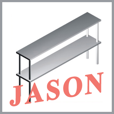 Gía phẳng inox 2 tầng trên bàn | Kệ để gia vị