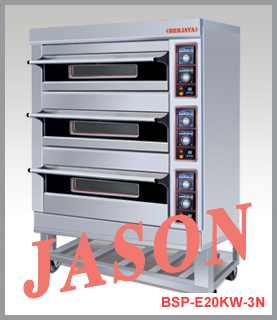 Lò nướng dùng điện 03 tầng