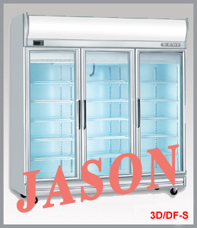 Tủ đông trưng bày 03 cánh kính