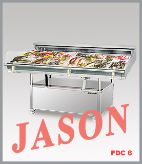 Tủ siêu thị trưng bày hải sản