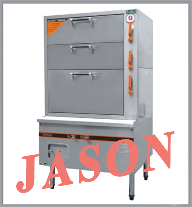 Tủ hấp hải sản | Tủ hấp 3 tầng