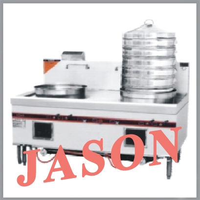 Bếp hấp đôi lồng tròn | Bếp hấp Dimsum