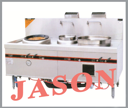 Bếp xào và bếp hấp có quạt thổi